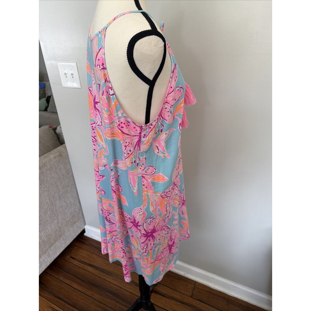 Bright Colorful Casual Summer Dress for women, Size medium - Picture 5 of 5